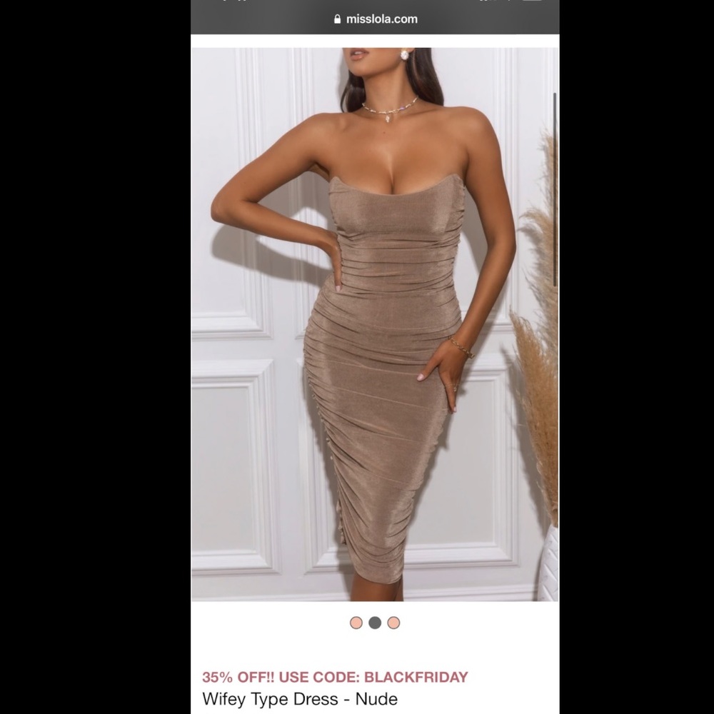 Miss Lola MIDI dress